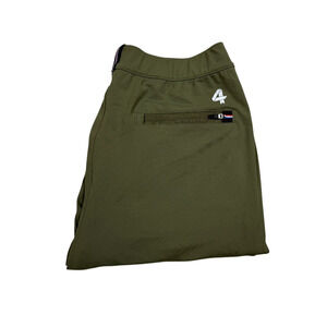 FourLaps Mens Size M Short Green Athletic Pants